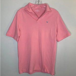 Vineyard Vines Girl's Pink Preppy Polo Size XL